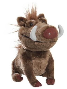 Disney's The Lion King Talking Small Plush, Pumbaa 3+ Toy Gift NWT
